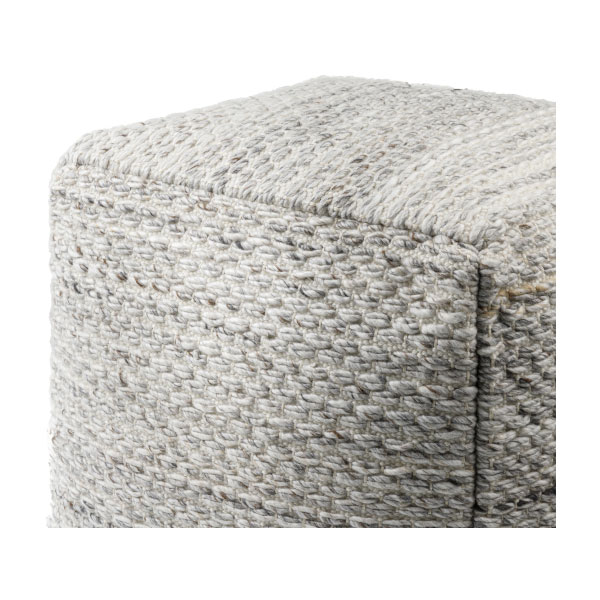 Averill Pouf by Surya - Image 4